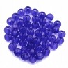 Koraliki kuleczki akrylowe 6mm granatowe 60szt