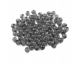 Koraliki kuleczki akrylowe 6mm szare 60szt