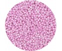 KORALIKI MROŻONE SZNUR 8mm SZKLANE 52szt mleczne