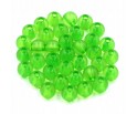 Koraliki kuleczki akrylowe 6mm zielone 60szt