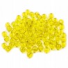 Koraliki kuleczki akrylowe 6mm żółte 60szt