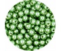 26 PERŁA PERŁY PEREŁKI SZKLANE 6mm 30szt
