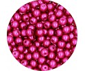 54 PERŁA PERŁY PEREŁKI SZKLANE 6mm 30szt