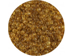 Koraliki drobne seeds 4mm transparentne beż