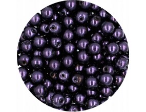 20 PERŁA PERŁY PEREŁKI SZKLANE 6mm 30szt