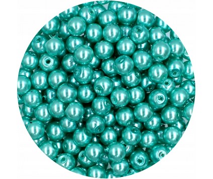 65 PERŁA PERŁY PEREŁKI SZKLANE 6mm 30szt