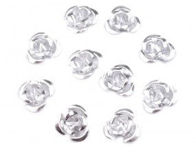 Koraliki ozdobne 8mm granatowe 10szt akrylowe