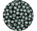 12 PERŁA PERŁY PEREŁKI SZKLANE 6mm 30szt