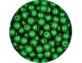 13 PERŁA PERŁY PEREŁKI SZKLANE 6mm 30szt