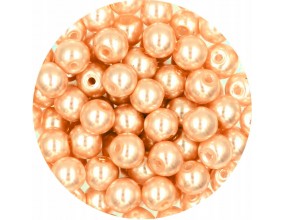 70 PERŁA PERŁY PEREŁKI SZKLANE 6mm 30szt