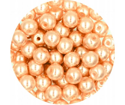 70 PERŁA PERŁY PEREŁKI SZKLANE 6mm 30szt