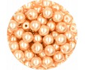 70 PERŁA PERŁY PEREŁKI SZKLANE 6mm 30szt