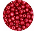 74 PERŁA PERŁY PEREŁKI SZKLANE 6mm 30szt
