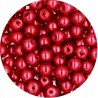 74 PERŁA PERŁY PEREŁKI SZKLANE 6mm 30szt