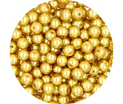 67 PERŁA PERŁY PEREŁKI SZKLANE 6mm 30szt