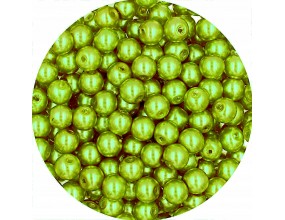 66 PERŁA PERŁY PEREŁKI SZKLANE 6mm 30szt