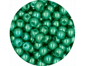 32 PERŁA PERŁY PEREŁKI SZKLANE 6mm 30szt
