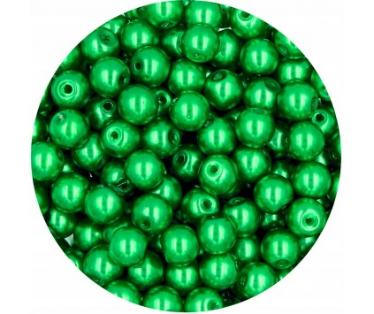 69 PERŁA PERŁY PEREŁKI SZKLANE 6mm 30szt