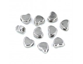 Koraliki ozdobne 8mm granatowe 10szt akrylowe