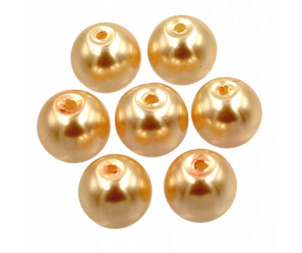 B62 KORALIKI SZKLANE PERŁY PERŁA KULE 8mm 20szt