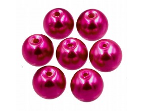 10 KORALIKI SZKLANE PERŁY PERŁA KULE 8mm 20szt