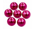 10 KORALIKI SZKLANE PERŁY PERŁA KULE 8mm 20szt