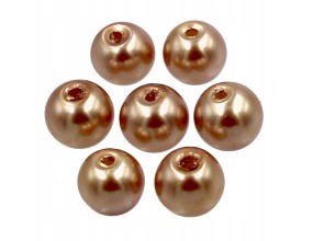 11 KORALIKI SZKLANE PERŁY PERŁA KULE 8mm 20szt