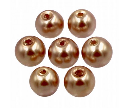 11 KORALIKI SZKLANE PERŁY PERŁA KULE 8mm 20szt