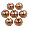 11 KORALIKI SZKLANE PERŁY PERŁA KULE 8mm 20szt