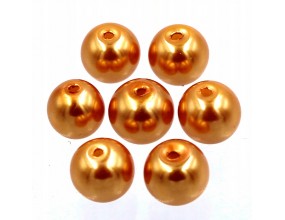 36 KORALIKI SZKLANE PERŁY PERŁA KULE 8mm 20szt