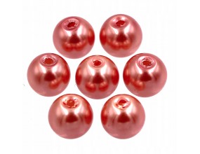 77 KORALIKI SZKLANE PERŁY PERŁA KULE 8mm 20szt