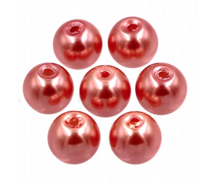 77 KORALIKI SZKLANE PERŁY PERŁA KULE 8mm 20szt