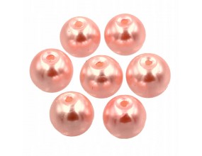 70 KORALIKI SZKLANE PERŁY PERŁA KULE 8mm 20szt
