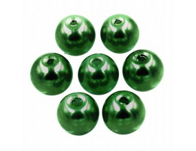 49 KORALIKI SZKLANE PERŁY PERŁA KULE 8mm 20szt