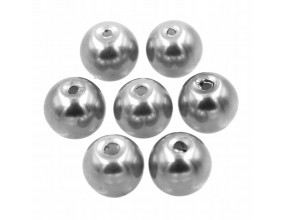 34 KORALIKI SZKLANE PERŁY PERŁA KULE 8mm 20szt