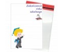 KARTECZKA OPAKOWANIE BRELOKA + CELOFAN ZESTAW 4szt