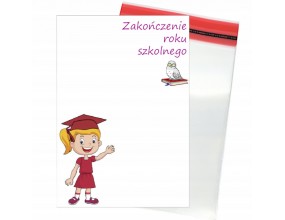 KARTECZKA OPAKOWANIE BRELOK BRANSOLETKI CELOFAN 4x