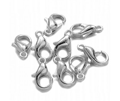 Zapięcie Zapięcia Karabińczyki 12mm 10szt Ciemne