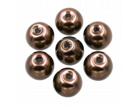 78 KORALIKI SZKLANE PERŁY PERŁA KULE 8mm 20szt