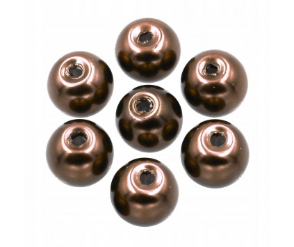 78 KORALIKI SZKLANE PERŁY PERŁA KULE 8mm 20szt
