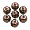 78 KORALIKI SZKLANE PERŁY PERŁA KULE 8mm 20szt