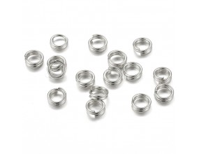 Koraliki ozdobne 8mm granatowe 10szt akrylowe