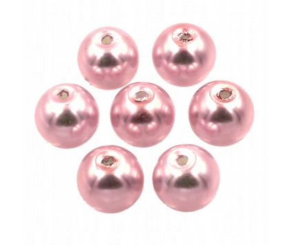 47 KORALIKI SZKLANE PERŁY PERŁA KULE 8mm 20szt