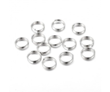 Koraliki ozdobne 8mm granatowe 10szt akrylowe