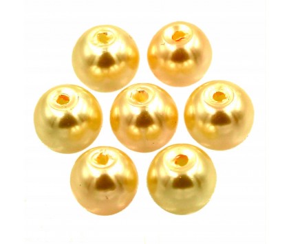 56 KORALIKI SZKLANE PERŁY PERŁA KULE 8mm 20szt
