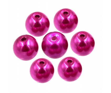 57 KORALIKI SZKLANE PERŁY PERŁA KULE 8mm 20szt