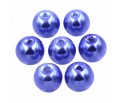 28 KORALIKI SZKLANE PERŁY PERŁA KULE 8mm 20szt