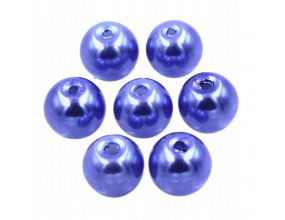 28 KORALIKI SZKLANE PERŁY PERŁA KULE 8mm 20szt