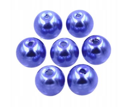28 KORALIKI SZKLANE PERŁY PERŁA KULE 8mm 20szt