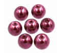 72 KORALIKI SZKLANE PERŁY PERŁA KULE 8mm 20szt